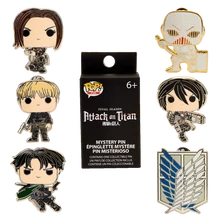 Funko POP! Attack on Titan blind pin set kitűző