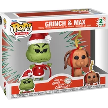 Funko POP! Books: How the Grinch Stole Christmas - Grinch &amp; Max figura #2