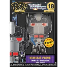 Funko Pop! Cartoons: Transformers - Optimus Prime* #18 Large Enamel Pin chase