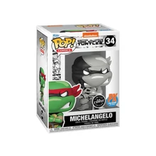 Funko Pop! Comics: Teenage Mutant Ninja Turtles - Michelangelo* (PX Previews Exclusive) #34 Vinyl Figure chase