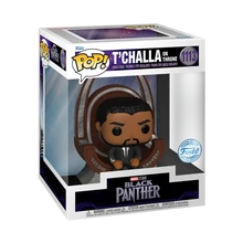 Funko Pop! Deluxe Marvel: Black Panther Legacy S1 - T’Challa on Throne (SE) #1113 Vinyl Figure
