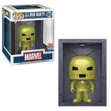 Funko Pop! Deluxe: Marvel Hall of Armor: Iron Man Model 11 War Machine (Mettalic) (PX Previews Exclusive) #1037 Bobble-Head Vinyl Figure