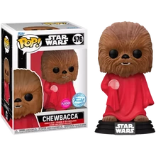 Funko Pop! Disney Star Wars - Chewbacca with Robe (Flocked) (Special Edition) #576 Bobble-Head Vinyl Figure