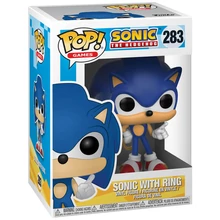 Funko POP! Games: Sonic - Sonic w/ Ring figura #283