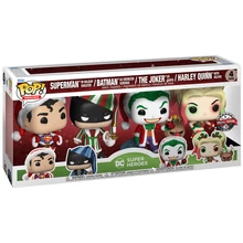 Funko POP! Heroes: DC Holiday - 4PK figura