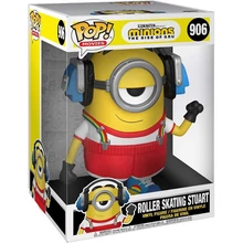 Funko POP! Jumbo Movies: Minions - Roller Skating Stuart figura