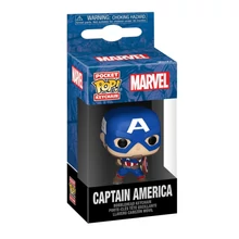 Funko POP! Marvel - Captain America kulcstartó