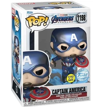 Funko Pop! Marvel: Avengers End Game S4 - Captain America (with Hammer) (GW) (MT) (SE) #1198 BH Vinyl Figure