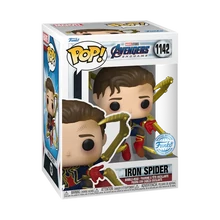 Funko Pop! Marvel: Avengers Endgame - Iron Spider (Unmasked Spider-Man) (Special Edition) #1142 Bobble-Head Vinyl Figure