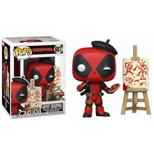 Funko Pop! Marvel: Deadpool - Artist Deadpool (Special Edition) #887 Bobble-Head Vinyl Figure