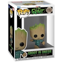 Funko POP! Marvel- IAG- Groot PJs (dancing) figura