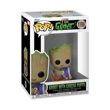 Funko POP! Marvel - IAG- Groot w/Cheese Puffs figura