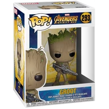 POP Marvel: Infinity War - Groot w/Blaster #293