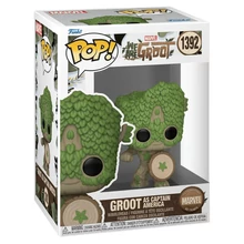 Funko POP! Marvel: We Are Groot - Captain America Groot figura #1392