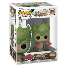 Funko POP! Marvel: We Are Groot - Scarlet Witch Groot figura #1395