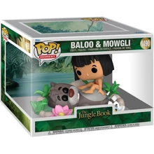 Funko POP! Moment: The Jungle Book - Baloo &amp; Mowgli​ figura #1490