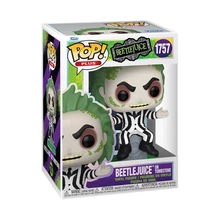 Funko POP! Movies: Beetlejuice S3 - Beetlejuice w/tombstone figura