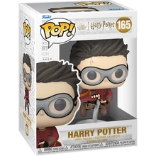 Funko POP! Movies: Harry Potter: The Prisoner of Azkaban - Harry w/Broom(Quidditch) figura