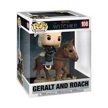 Funko POP! Ride Deluxe: The Witcher- Geralt And Roach figura #108