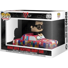 Funko Pop! Rides Super Deluxe: U2 Ζoo TV - Bono with Achtung Baby Car #293 Vinyl Figure