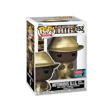 Funko Pop! Rocks: The Notorious B.I.G. with Fedora (Gold) (Convention Special Edition) #152 Vinyl Figure
