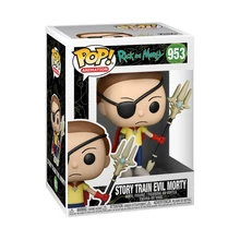 Funko POP! Animation: Rick &amp;amp; Morty - Story Train Evil Morty figura #953
