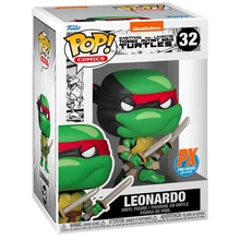 Funko Pop! Comics: Teenage Mutant Ninja Turtles - Leonardo (PX Previews Exclusive) #32 Vinyl Figure. #32