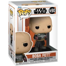 POP Star Wars: Mandalorian- Boba Fett w/o helmet #490