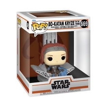 Funko POP! The Mandalorian - Bo Katan Kryze on throne #669