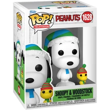 Funko POP! Television: Peanuts - Snoopy &amp; Woodstock figura #1628