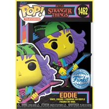 Funko POP! Television: Stranger Things Season S3 - Eddie (with Guitar) (Blacklight) (SE) #1462 figura