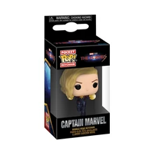 Funko POP! The Marvels - Captain Marvel kulcstartó