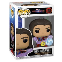 Funko POP! The Marvels - Ms. Marvel (Glows in the Dark) (SE) #1251 figura Bobble-Head