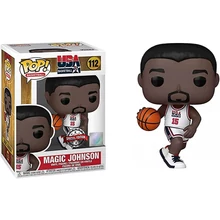 Funko Pop! USA Basketball: Legends - Magic Johnson (92 Team USA White Uniform) (Special Edition) #112 Vinyl Figure