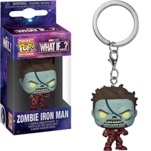 Funko POP! What If...? - Zombie Iron Man kulcstartó