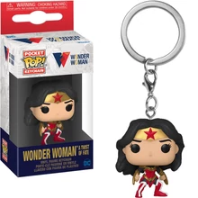 Funko POP! Wonder Woman 80th - Wonder Woman kulcstartó