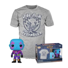 Funko POP!&amp;Tee: Marvel GOTG3 - Drax figura és póló (M)