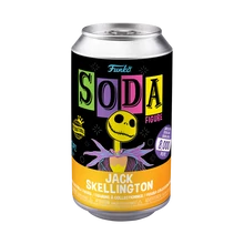 Funko Vinyl Soda Disney: The Nightmare Before Christmas - Jack Skellington (Blacklight) with Chase (Limited Edition) Vinyl Figure