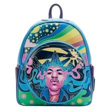 Loungefly Jimi Hendrix Psychedelic mintájú mini hátizsák