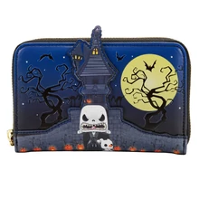 Loungefly - Nightmare Before Christmas: Jack Skellington körbe cipzáras pénztárca