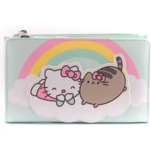 Loungefly Pusheen X Hello Kitty cloud bifold pénztárca