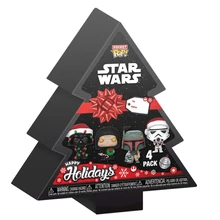 Funko Pocket POP! Star Wars - Holiday Box figura (4PK)