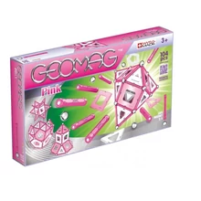 Geomag mágneses építőjáték - pink, 104 db-os