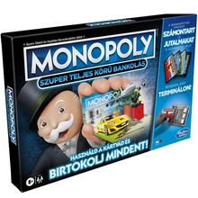 Hasbro Monopoly szuper Teljes Körű Bankolás társasjáték