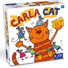 Carla Cat multinyelvű társasjáték borító