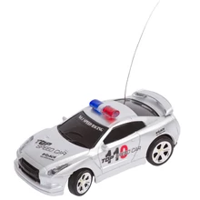 RC Police Mini Racer ezüst távirányítós versenyautó