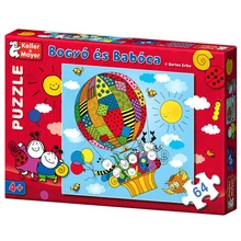 Bogyó és Babóca Puzzle Léghajó társasjáték