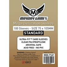 Mayday Games Mega Civilization kártyavédő 75 x 105 mm (100 db-os csomag)