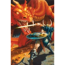 Dungeons &amp;amp; Dragons (CLASSIC RED DRAGON BATTLE) maxi poszter