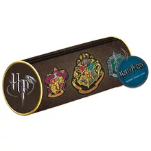 HARRY POTTER (CREST) BARREL PENCIL CASE